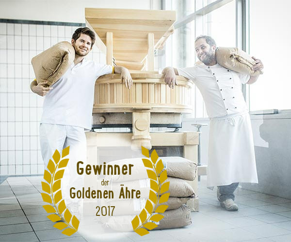 Goldene Ähre für Bäckerei Ströck mit Osttiroler Getreidemühlen von Green