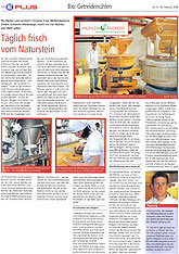 Bäckerei Christian Fries mahlt mit Osttiroler Getreidemühlen - Green